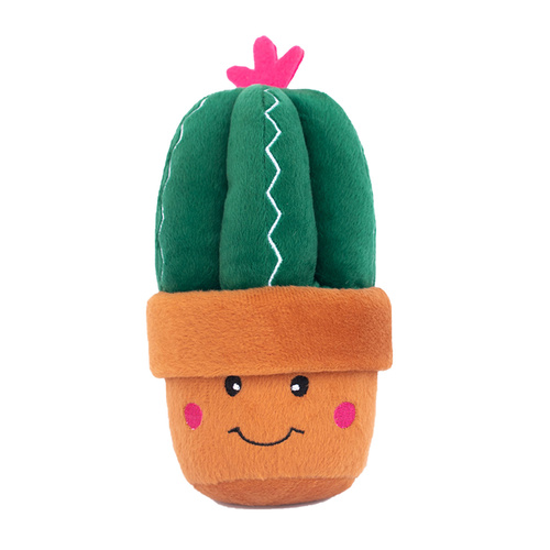 Zippy Paws Plush Squeaker Dog Toys - Carmen the Cactus main image