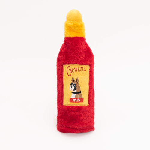 Zippy Paws Hot Sauce Crusherz Crunch & Squeak Dog Toy - Chowlula main image