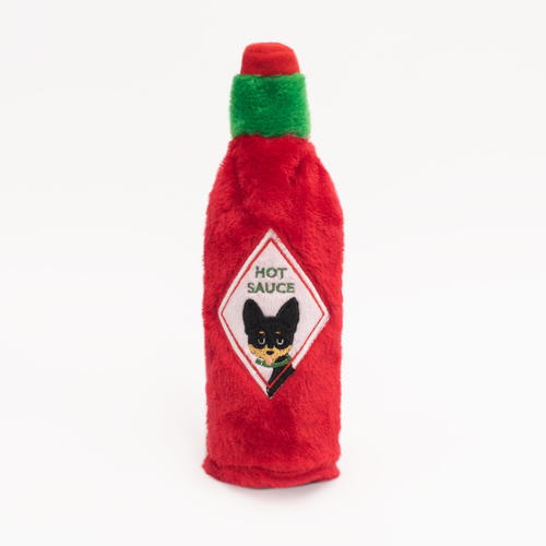 Zippy Paws Hot Sauce Crusherz Crunch & Squeak Dog Toy - Pupbasco main image