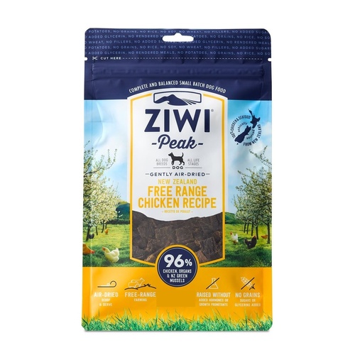 Ziwi Peak Air Dried Grain Free Cat Food 1kg Pouch - Free Range New Zealand Chicken main image