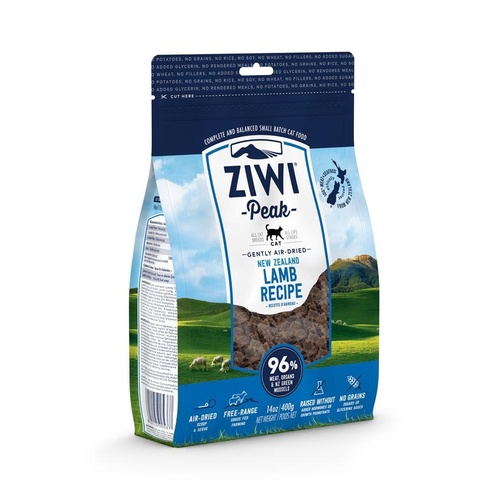 Ziwi Peak Air Dried Grain Free Cat Food 1kg Pouch - Free Range New Zealand Lamb main image