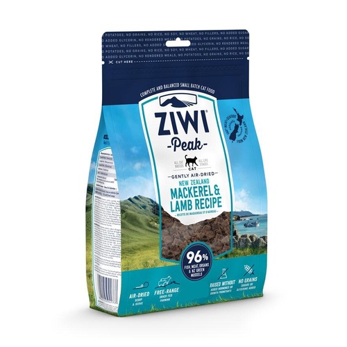 Ziwi Peak Air Dried Grain Free Cat Food 1kg Pouch - Mackerel & Lamb main image