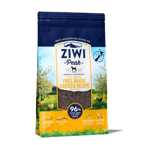 Ziwi Peak Air Dried Grain Free Dog Food 2.5kg Pouch - Free Range Chicken main image