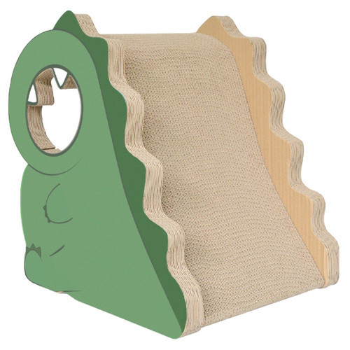 Zodiac Cardboard Cat Scratcher & Lounger - Dinosaur main image