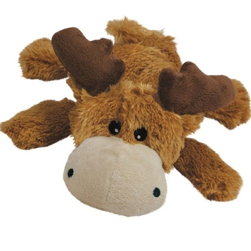 2 x KONG Cozie Comfort Plush Squeaker Dog Toy - Marvin Moose main image