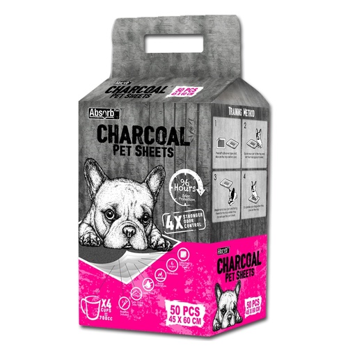 Absorb Plus - Charcoal Housebreaking & Toilet Training Pads for Dogs main image