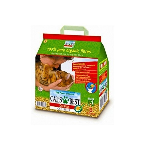Cat's Best Natural Plant Fibre Unscented Odour Reducing Clumping Cat Litter 10L/20L/30L main image