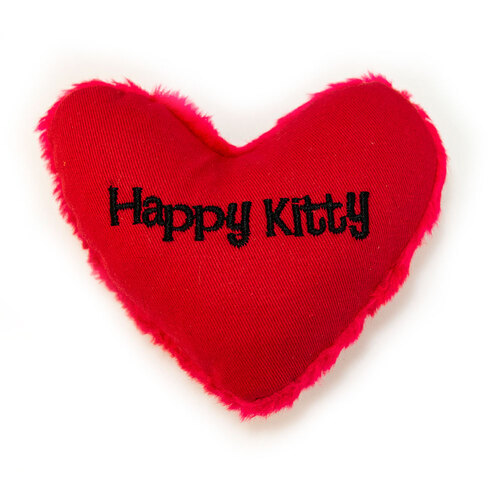 Yeowww! Cat Toys with Pure American Catnip - Hearrrt Attack Happy Kitty main image