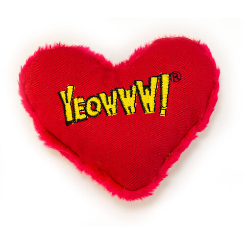 Yeowww! Cat Toys with Pure American Catnip - Hearrrt Attack - "Yeowww!" main image