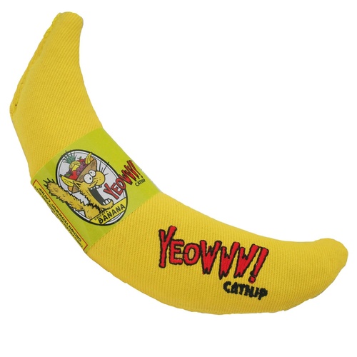 Yeowww! Cat Toys with Pure American Catnip - Banana main image