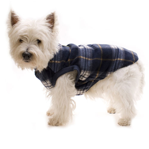 Blue Tartan Dog Pyjamas by Hamish McBeth l Stylish Dog Pyjamas