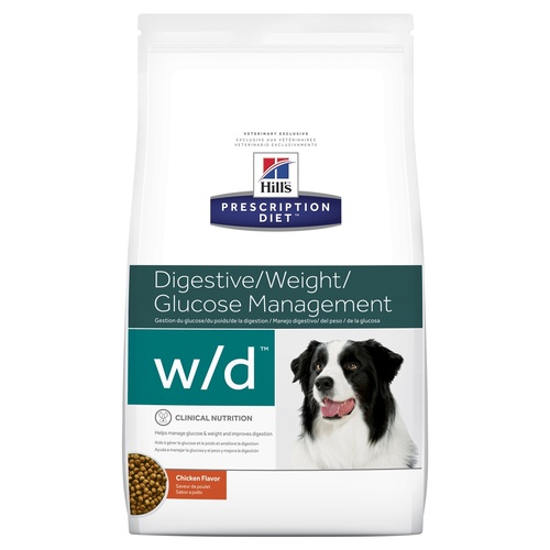 Hills Prescription Diet w/d Digestive/Weight/Glucose Management Dry Dog Food main image