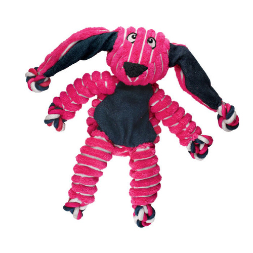 KONG Floppy Knots Bunny Snuggly Tug Dog Toy main image