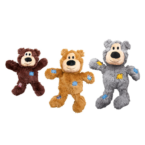 KONG Wild Knots Bear - Tug & Snuggle Plush Dog Toy main image