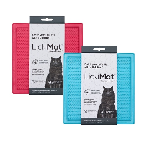 Lickimat Soother Original Slow Food Licking Mat for Cats main image