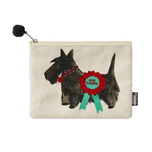 Mozi Essentials Dog print Coin Purse and Tidy Bag main image