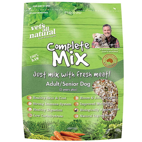 Vets All Natural Complete Mix Muesli for Fresh Meat for Adult and Senior Dogs main image