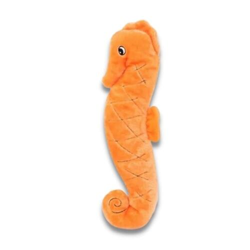 Zippy Paws Plush Squeaky Jigglerz Dog Toy - Seahorse main image